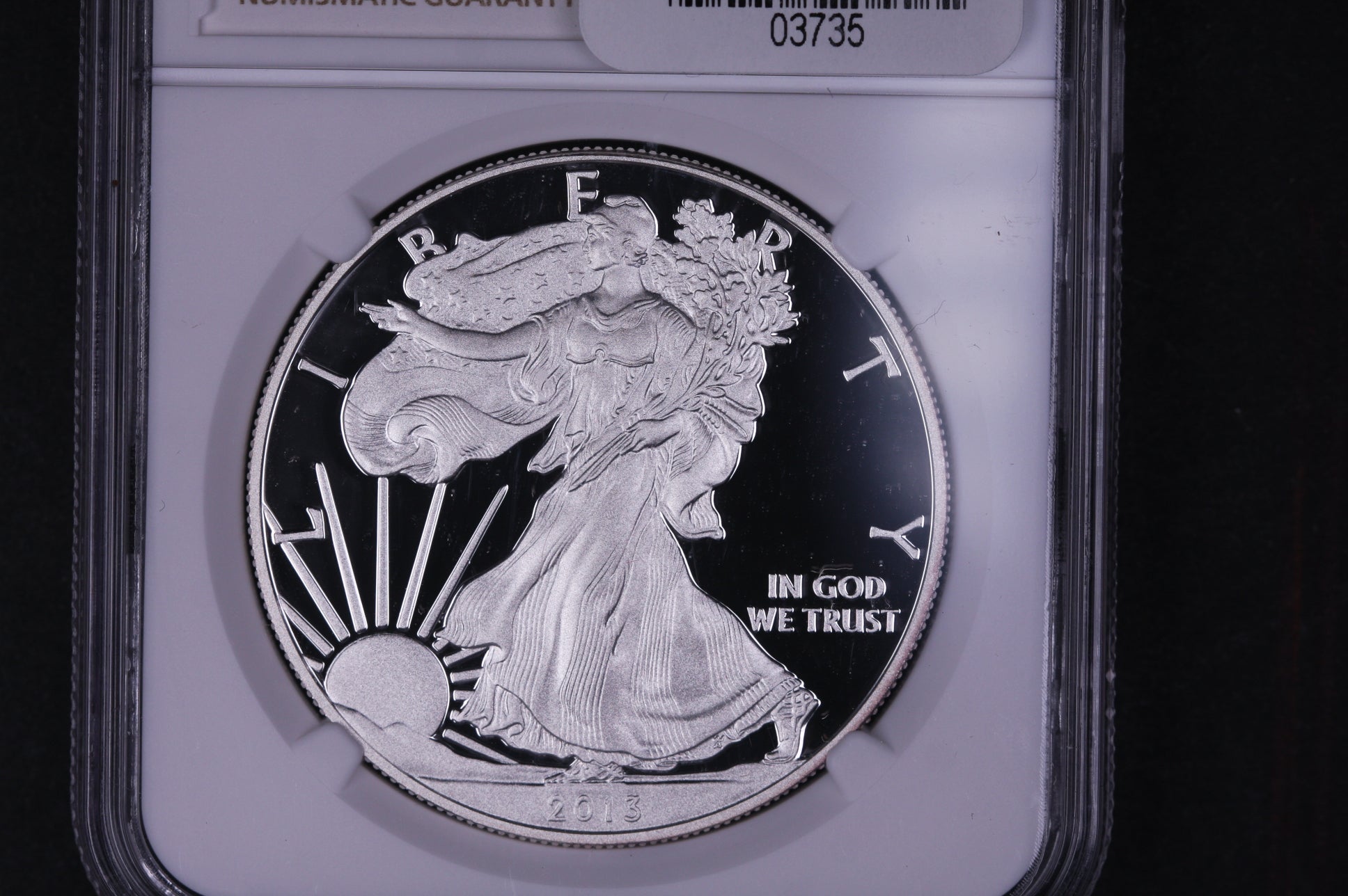 2013-W Silver Eagle $1. NGC Graded PF-69 Ultra Cameo, Store #03735