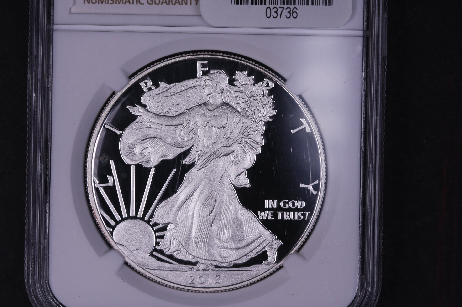 2013-W Silver Eagle $1. NGC Graded PF-69 Ultra Cameo, Store #03736