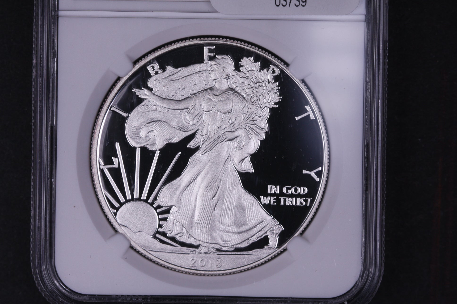 2013-W Silver Eagle $1. NGC Graded PF-69 Ultra Cameo, Store #03739