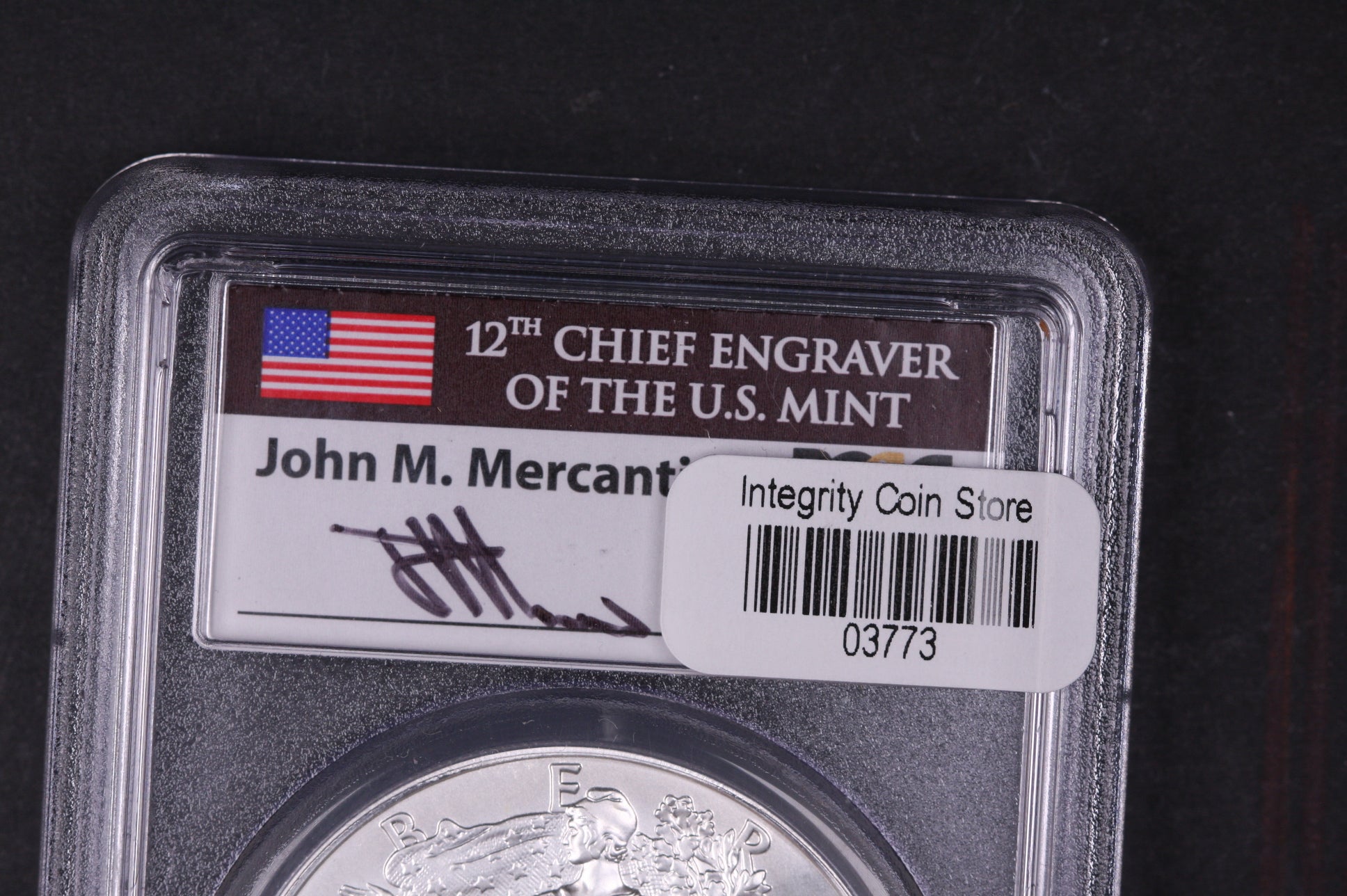 2015-W American Silver Eagle. PCGS SP-70 First Day of Issue, Store #03773