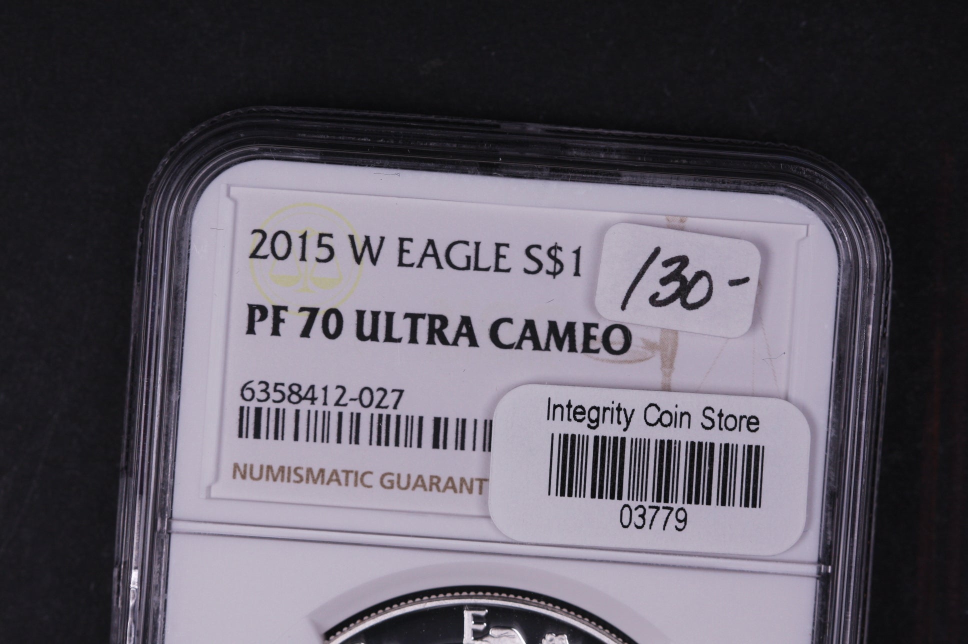 2015-W American Silver Eagle. NGC Graded PF-70 Ultra Cameo, Store #AE0146