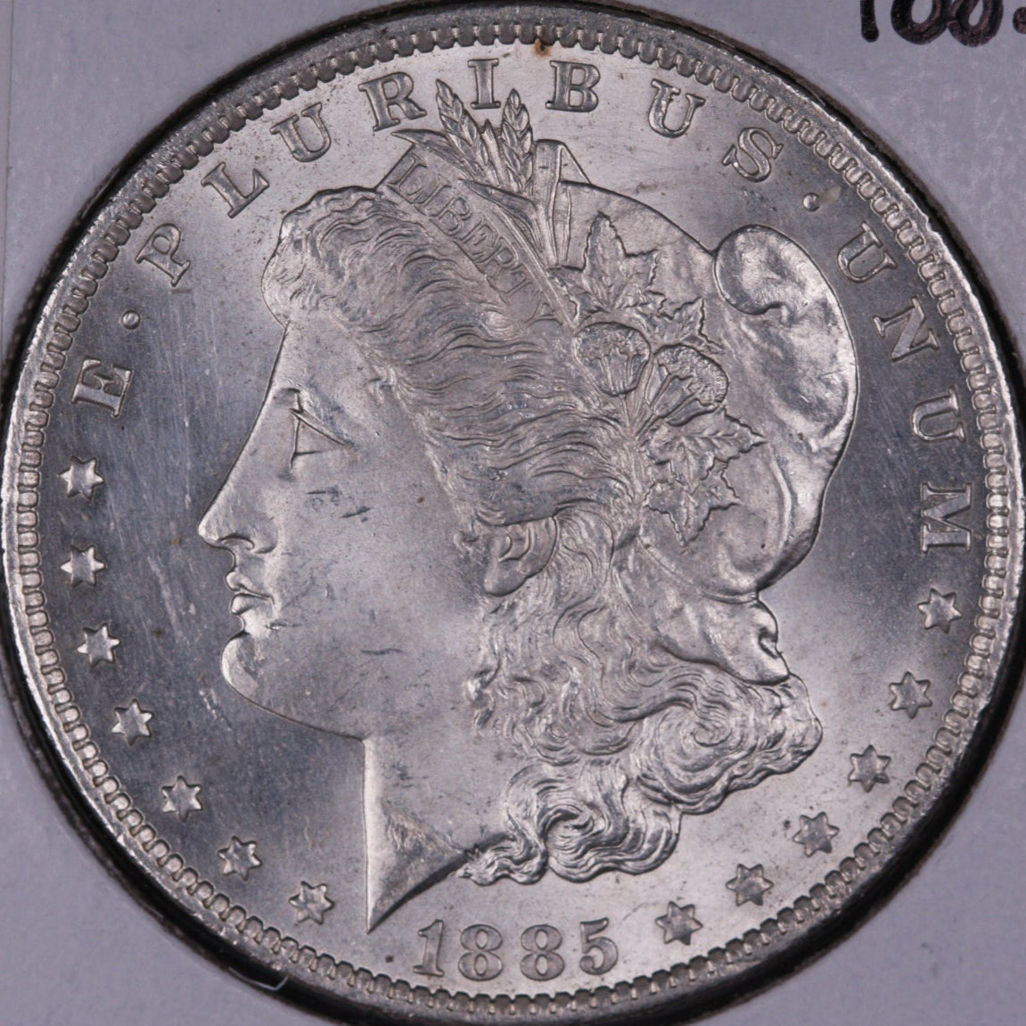 1885-O Morgan Dollar, Mint State Uncirculated Coin, Store #DR0297