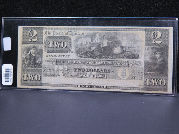 $2 Remainder Obsolete Currency, The President Directors. Crisp Look. Store #04833