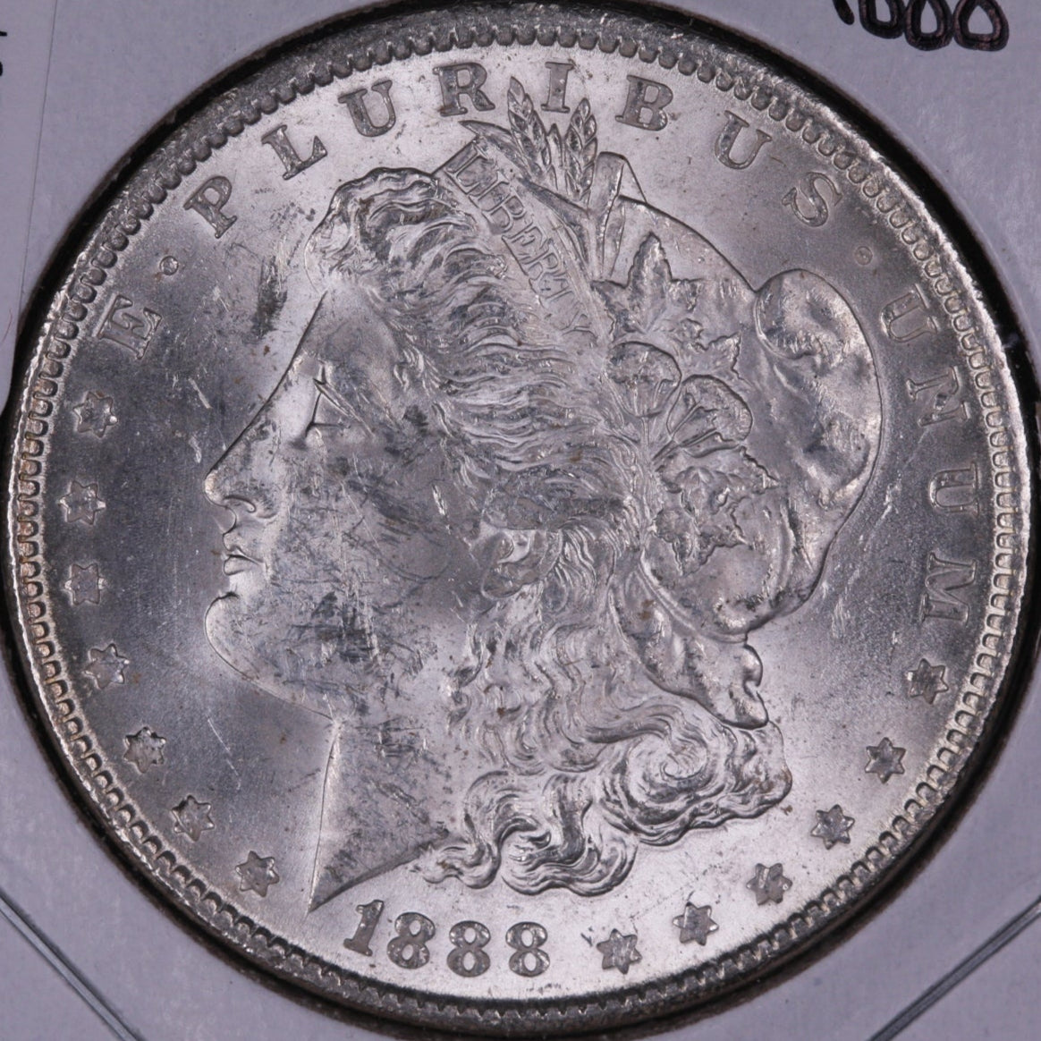 1888 Morgan Dollar, Mint State Uncirculated Coin, Store #DR0238
