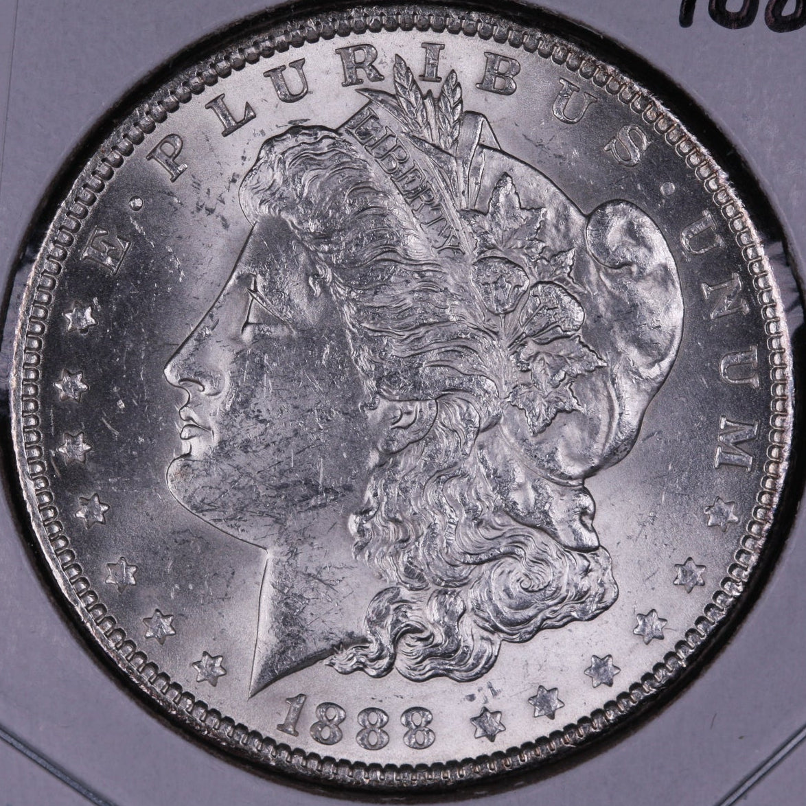 1888 Morgan Dollar, Mint State Uncirculated Coin, Store #03856
