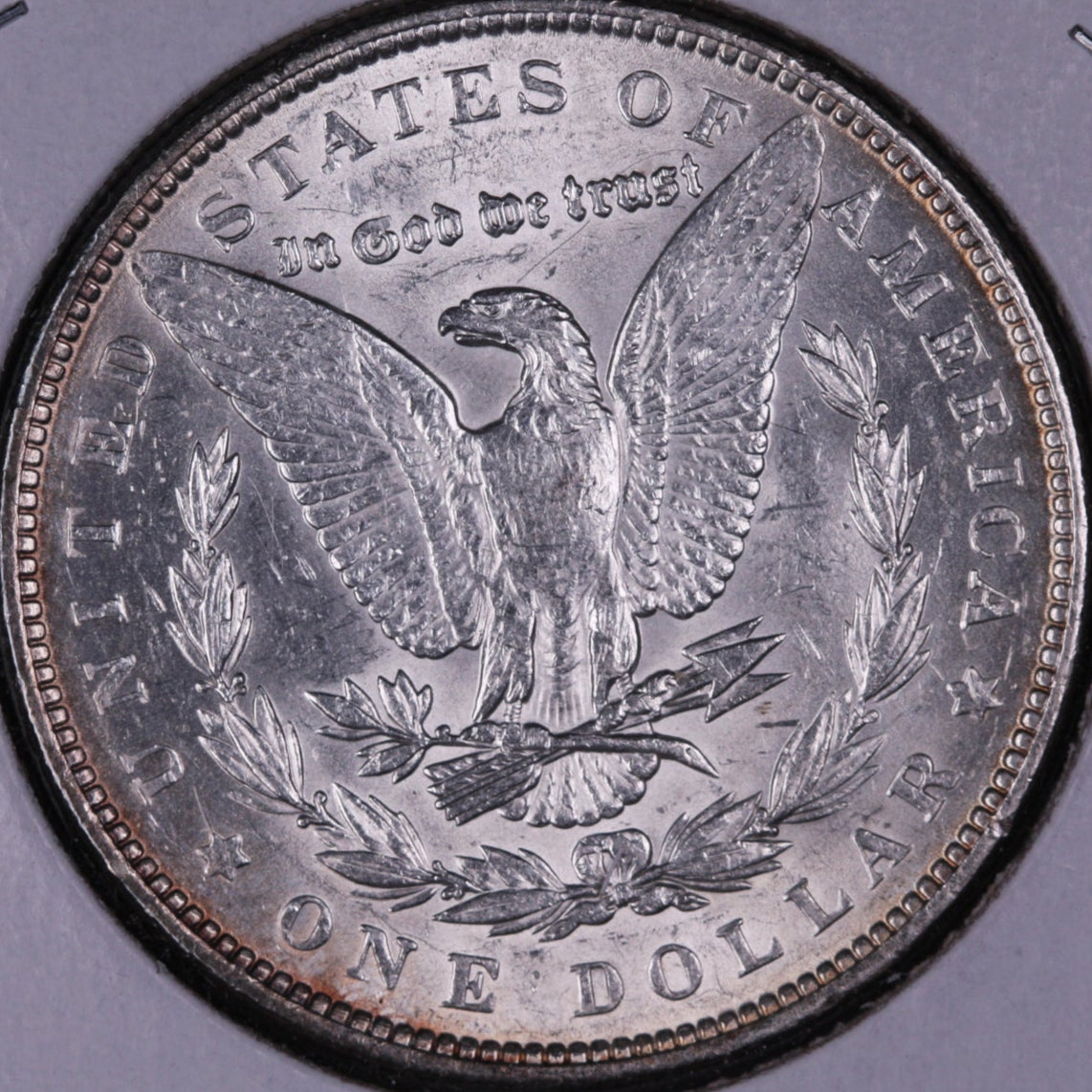 1889 Morgan Silver Dollar, Gem Mint State Uncirculated Coin, Store #DR0317