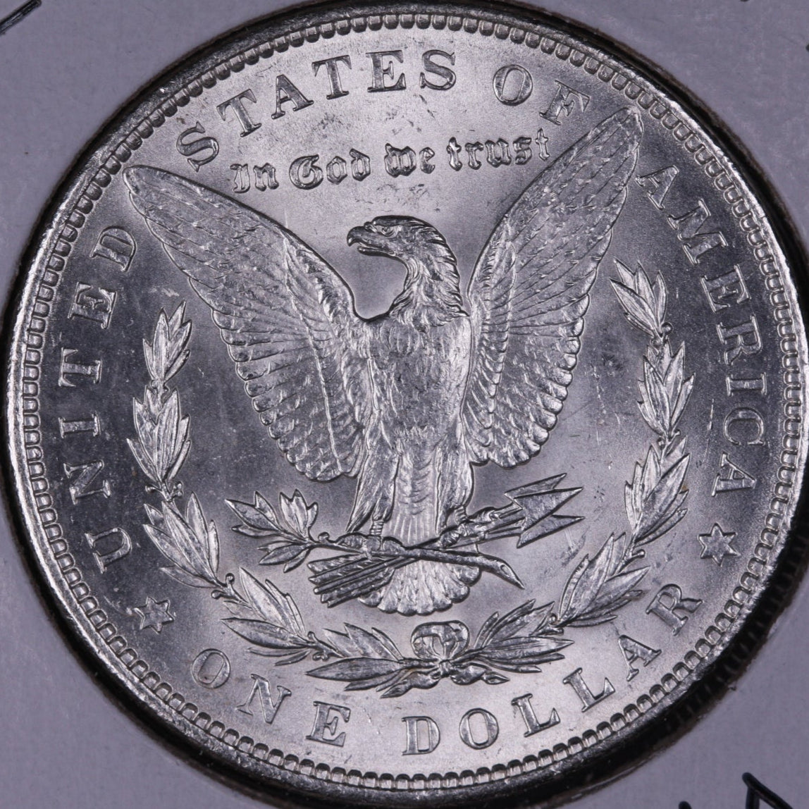 1890 Morgan Silver Dollar, Gem Mint State Uncirculated Coin, Store #DR0332