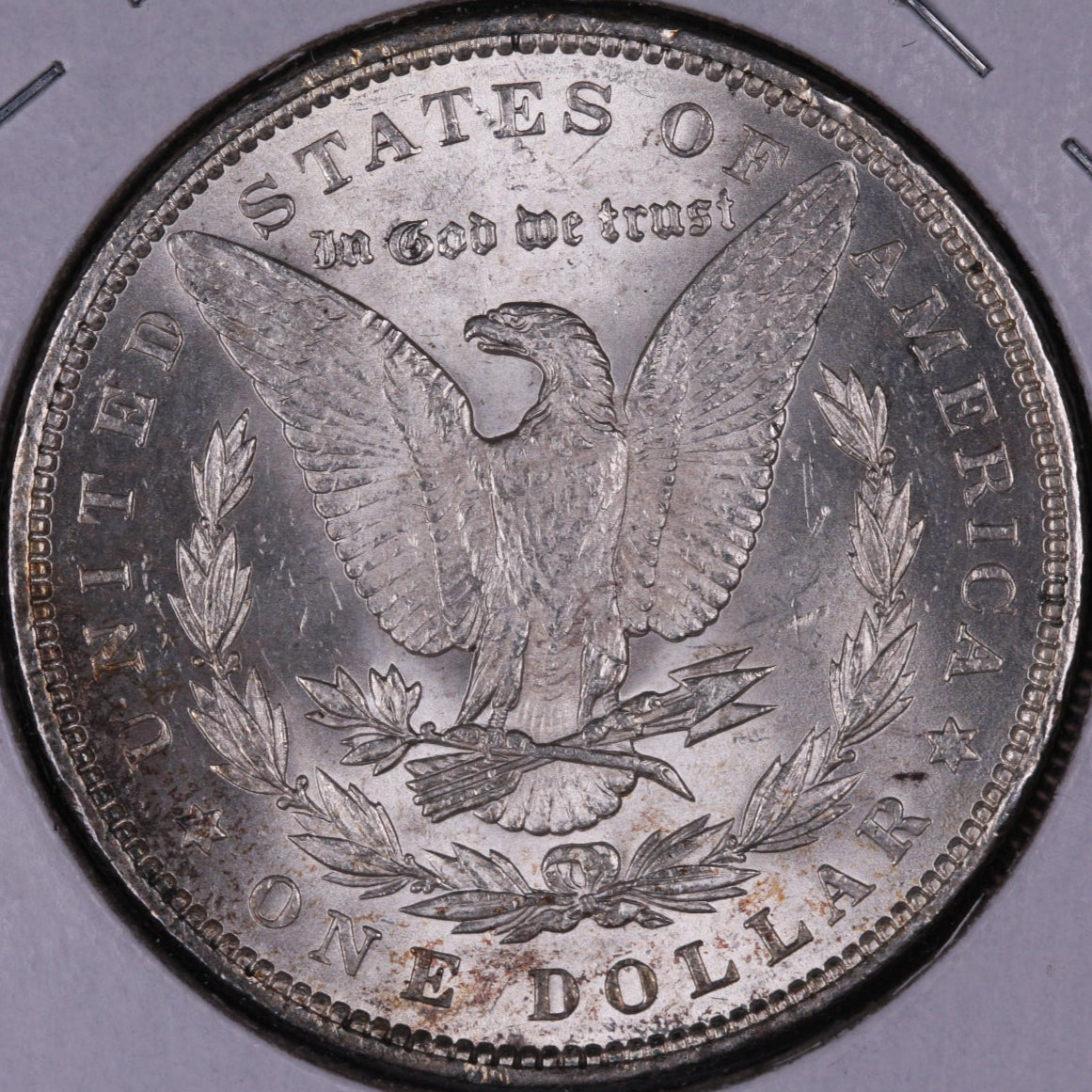 1891 Morgan Silver Dollar, Gem Mint State Uncirculated Coin, Store #DR0068