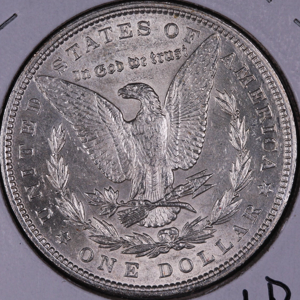 1896 Morgan Dollar, Mint State Uncirculated Coin, Store #DR0080