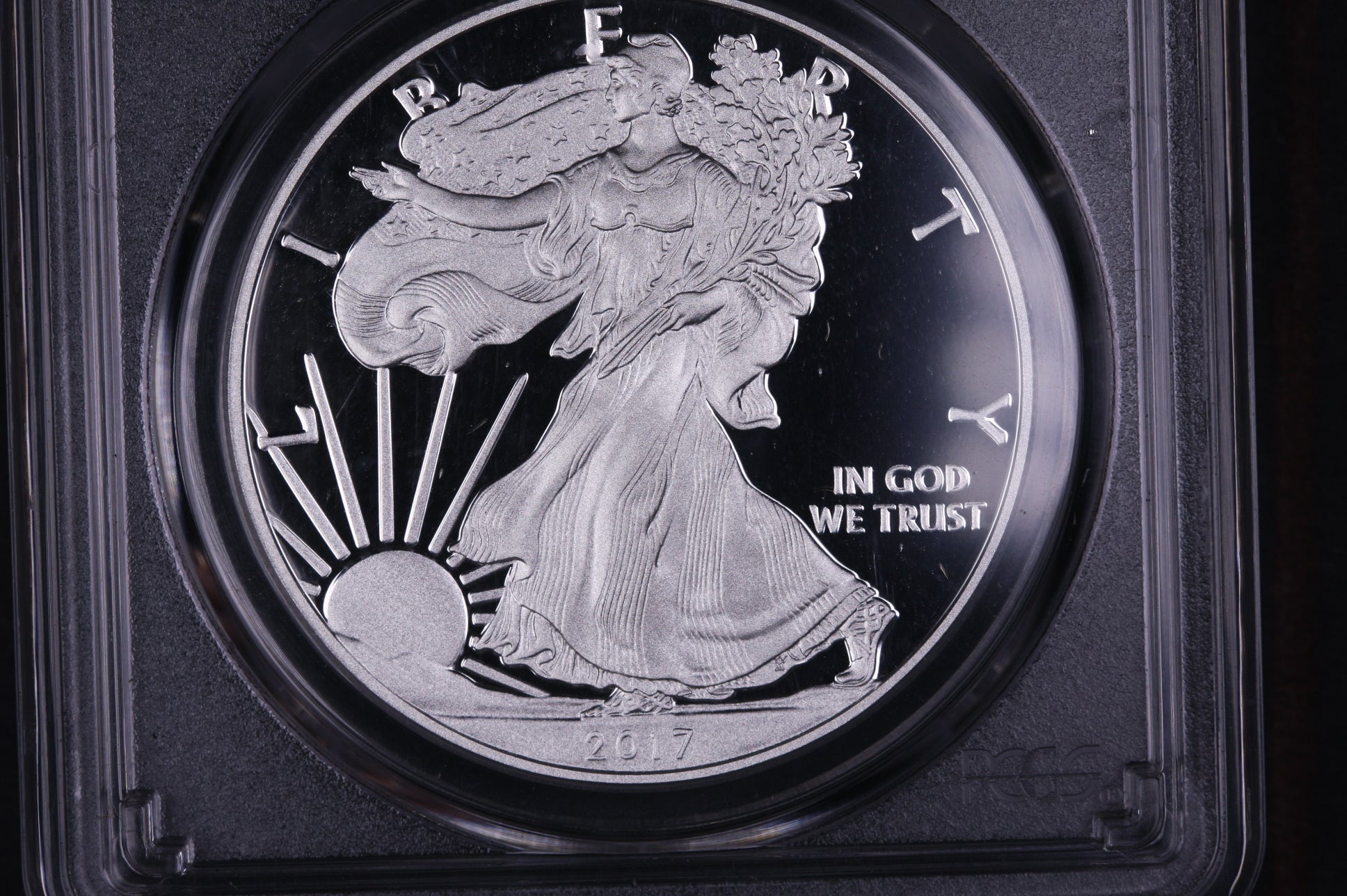 2017-W American Silver Eagle. PCGS Graded PR-70 DCAM. Store #03804