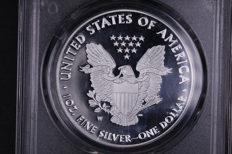 2021-W American Silver Eagle. PCGS Graded PR-70 Type 2 Heraldic Eagle. Store
