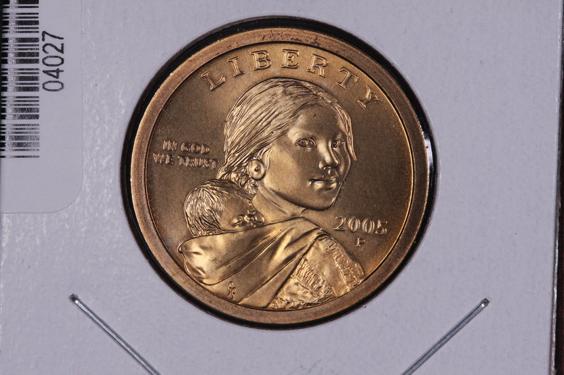 2005-P Sacagawea Dollar. Modern Dollar. Gem UN-Circulated. Store #04027