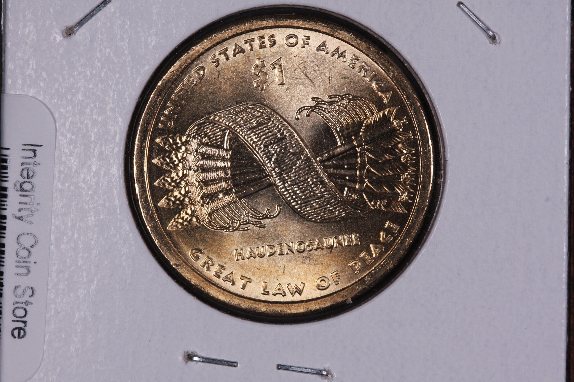 2010-P Native American Dollar. Modern Dollar. Gem UN-Circulated. Store #04042