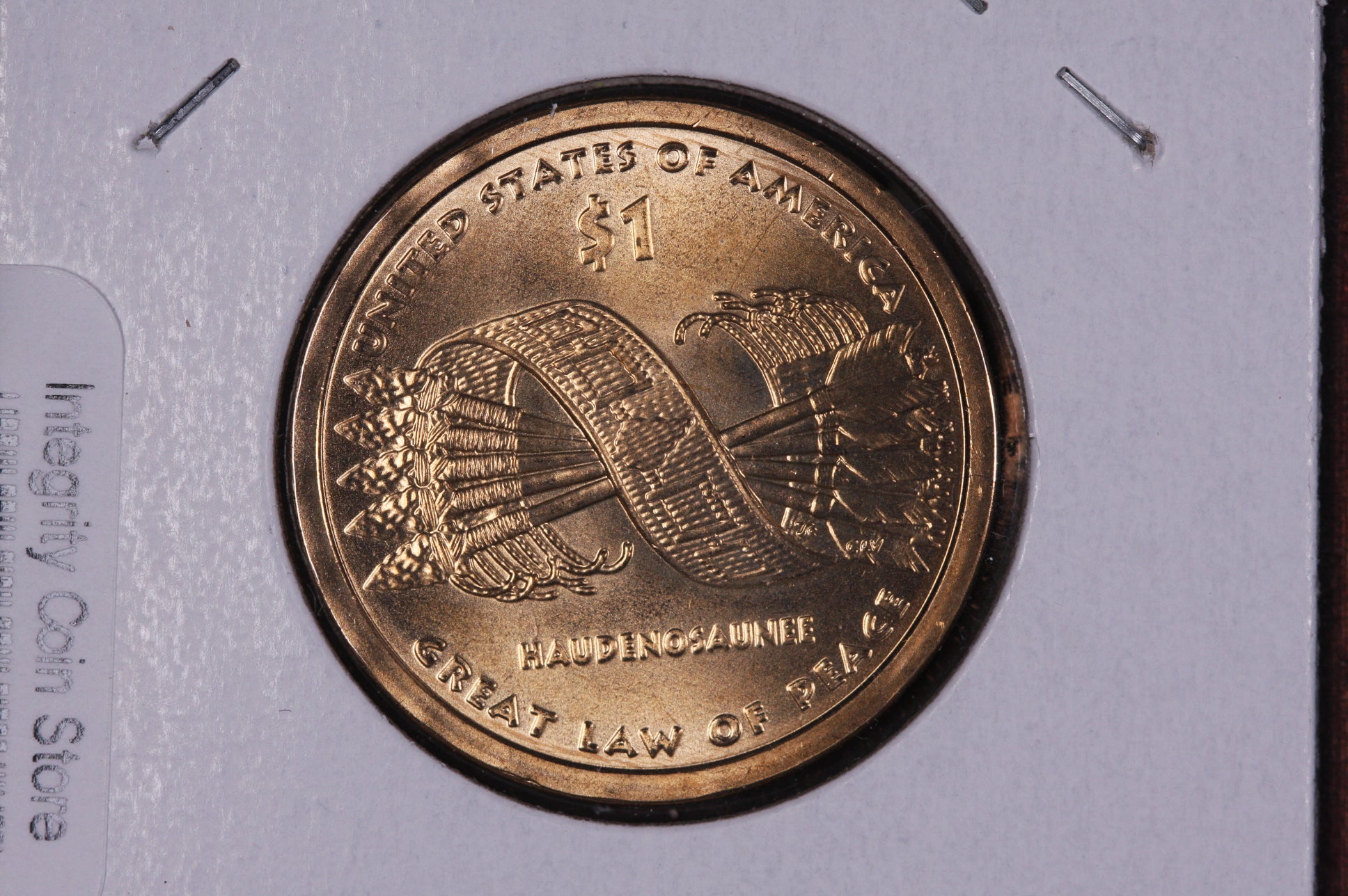 2010-D Native American Dollar. Modern Dollar. Gem UN-Circulated. Store #04043
