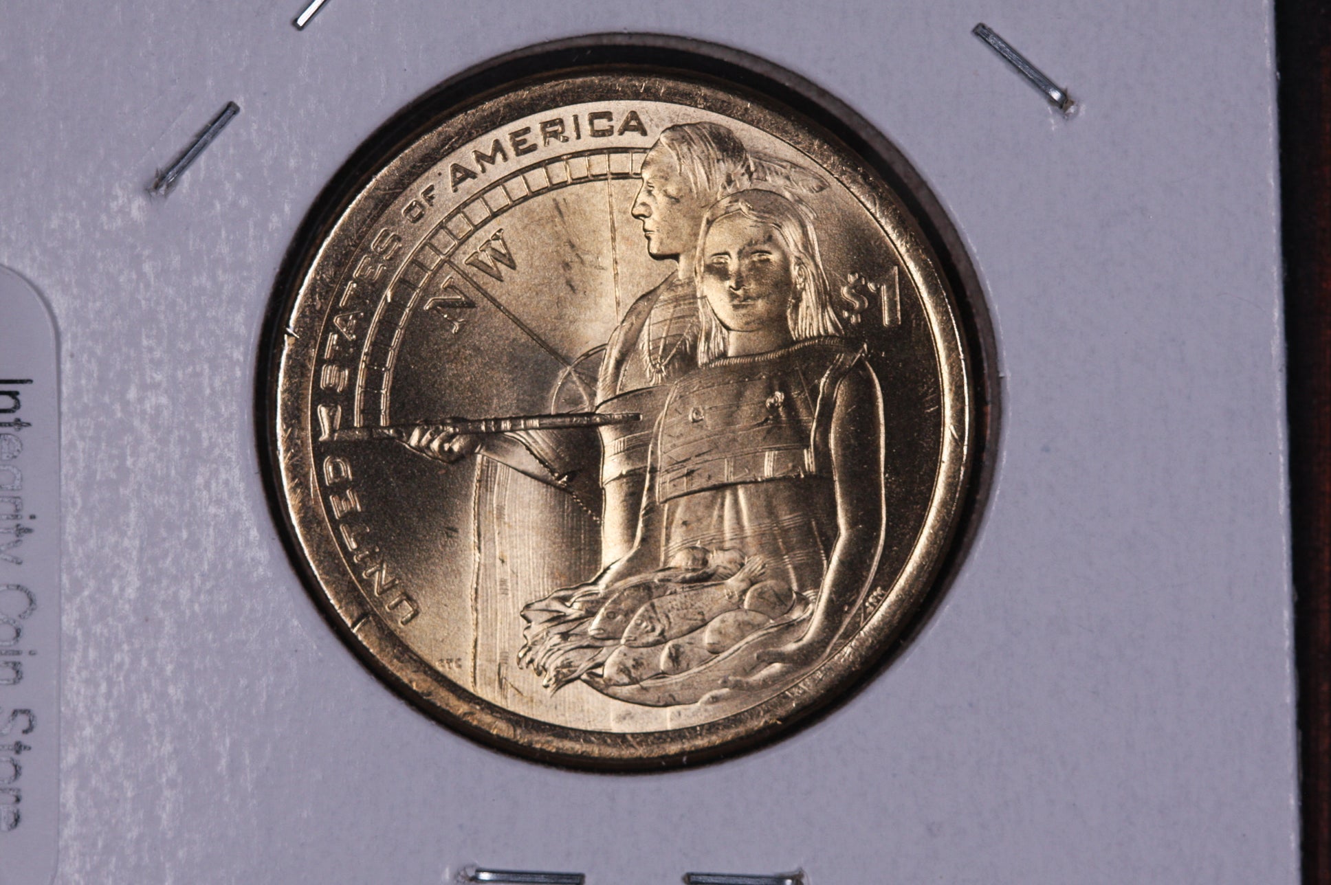 2014-P Native American Dollar. Modern Dollar. Gem UN-Circulated. Store #04054