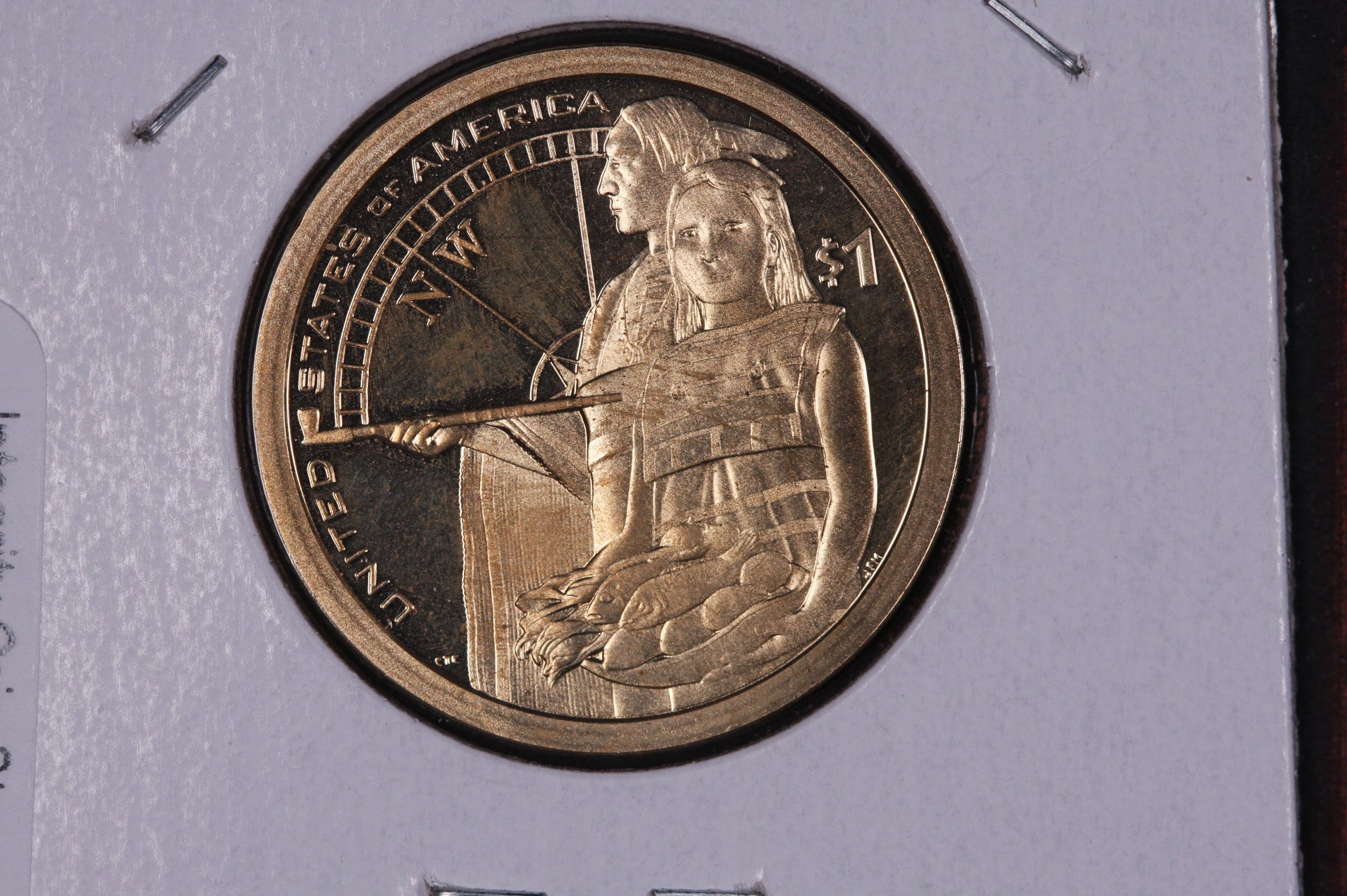 2014-S Native American Dollar. Modern Dollar. Gem UN-Circulated. Store #04056