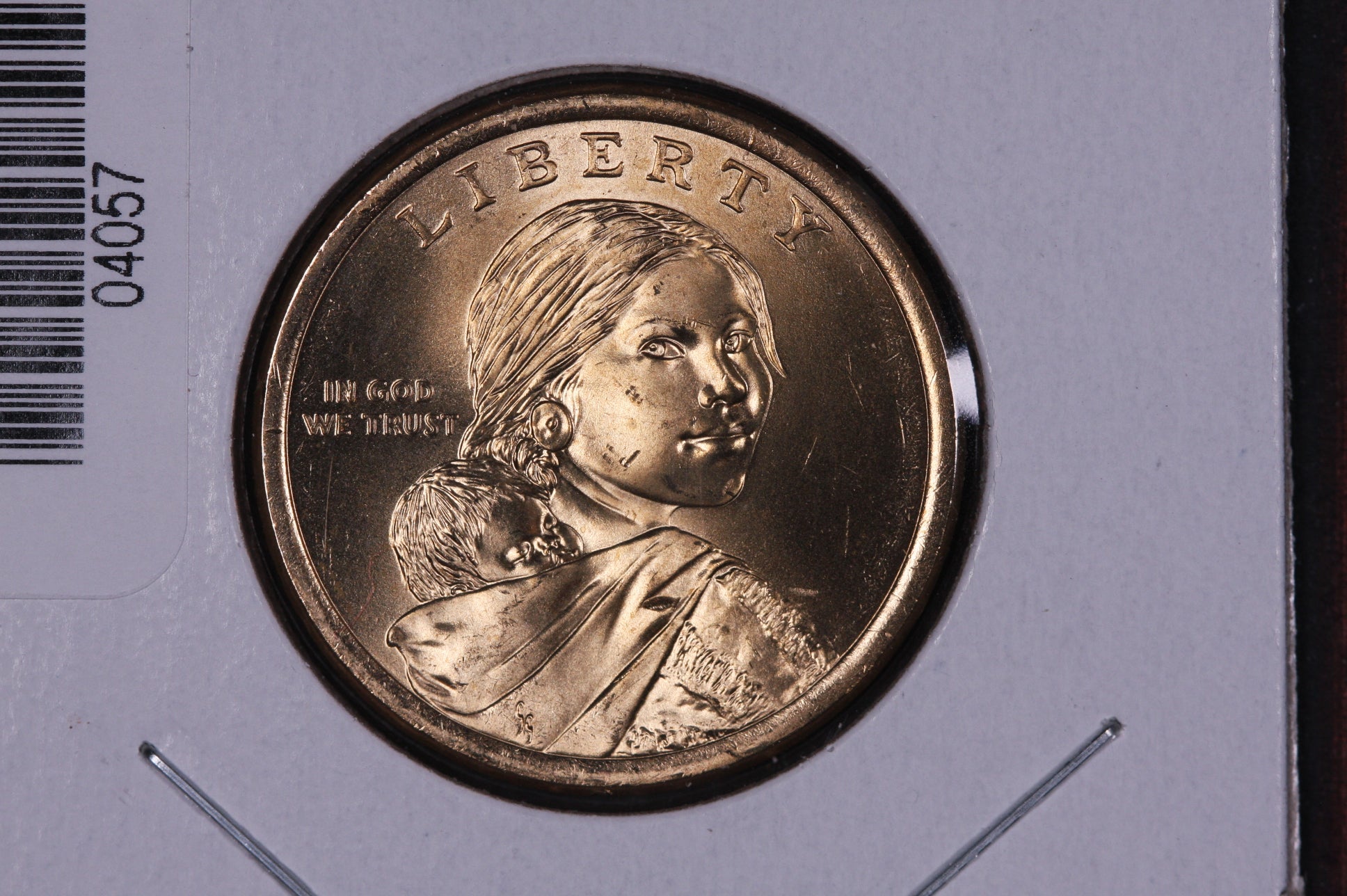 2015-P Native American Dollar. Modern Dollar. Gem UN-Circulated. Store #04057