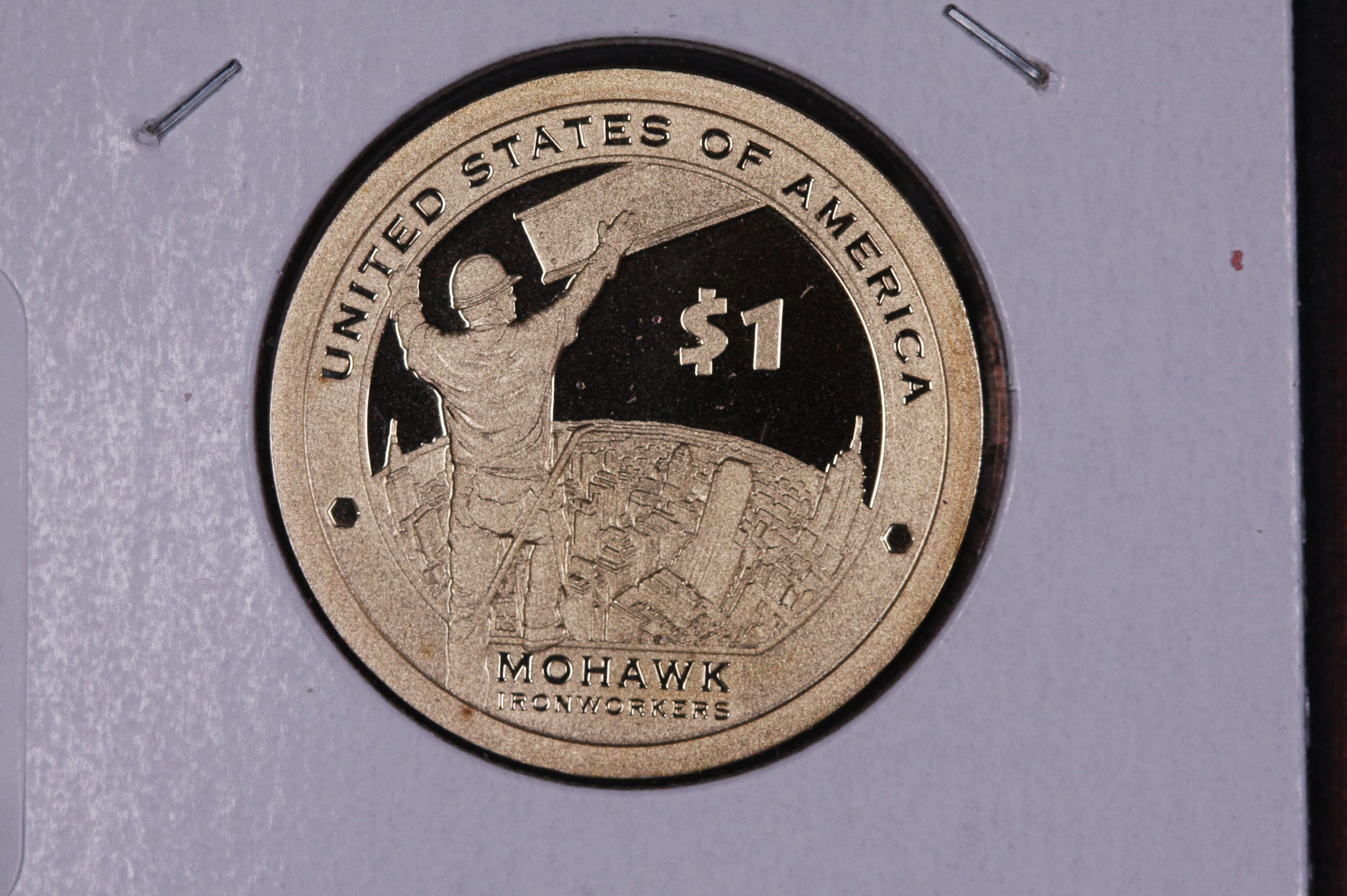 2015-S Native American Dollar. Modern Dollar. Gem UN-Circulated. Store #04059