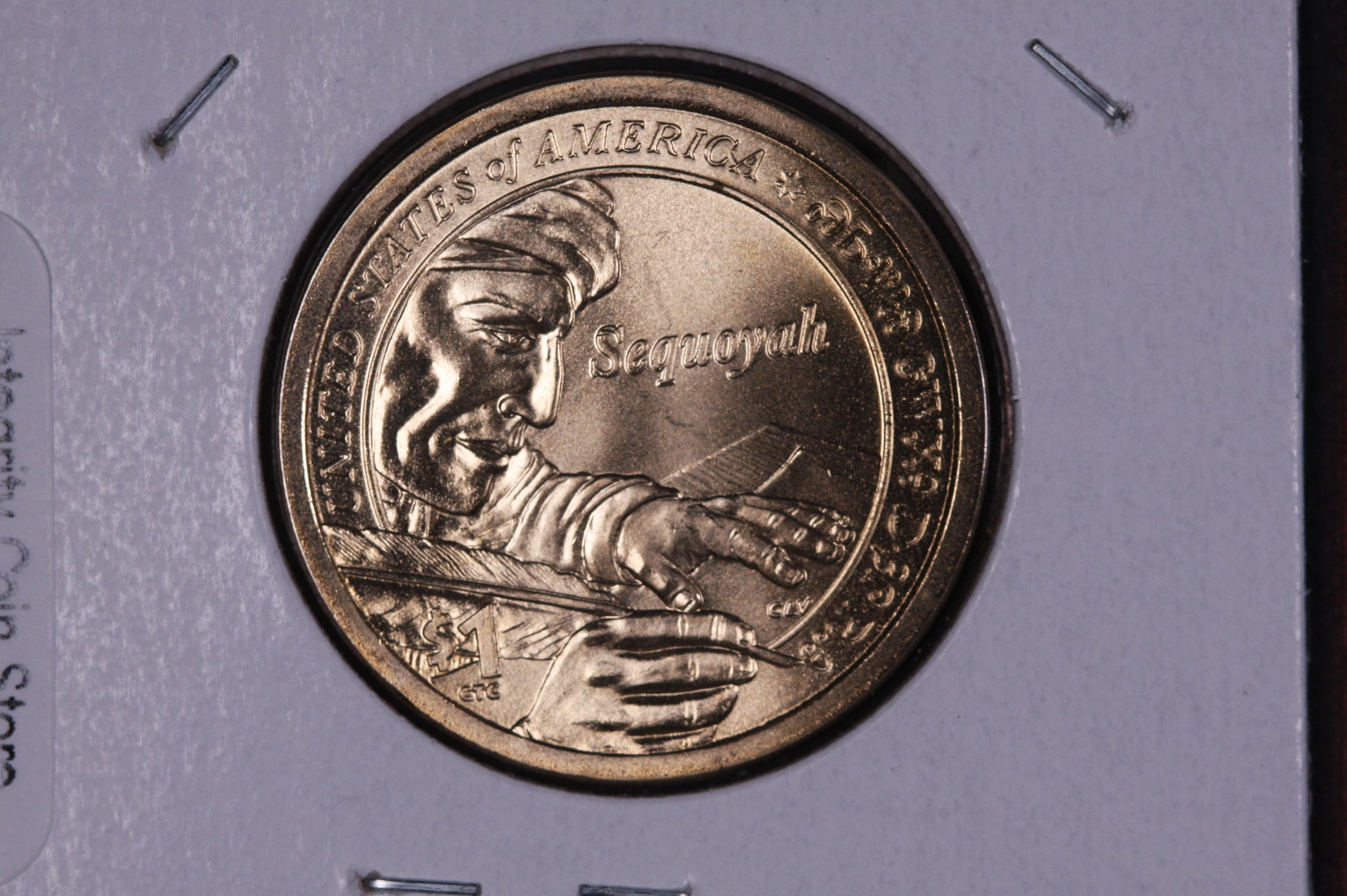 2017-P Native American Dollar. Modern Dollar. Gem UN-Circulated. Store #04063