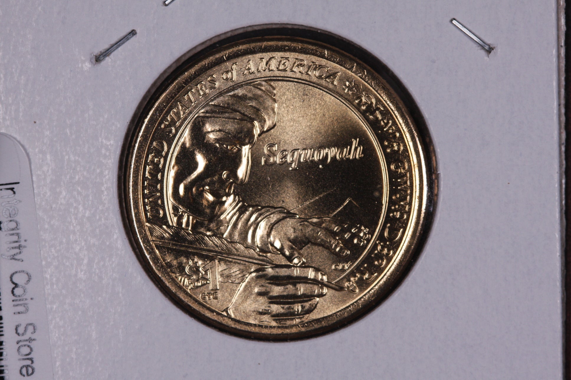 2017-D Native American Dollar. Modern Dollar. Gem UN-Circulated. Store #04064