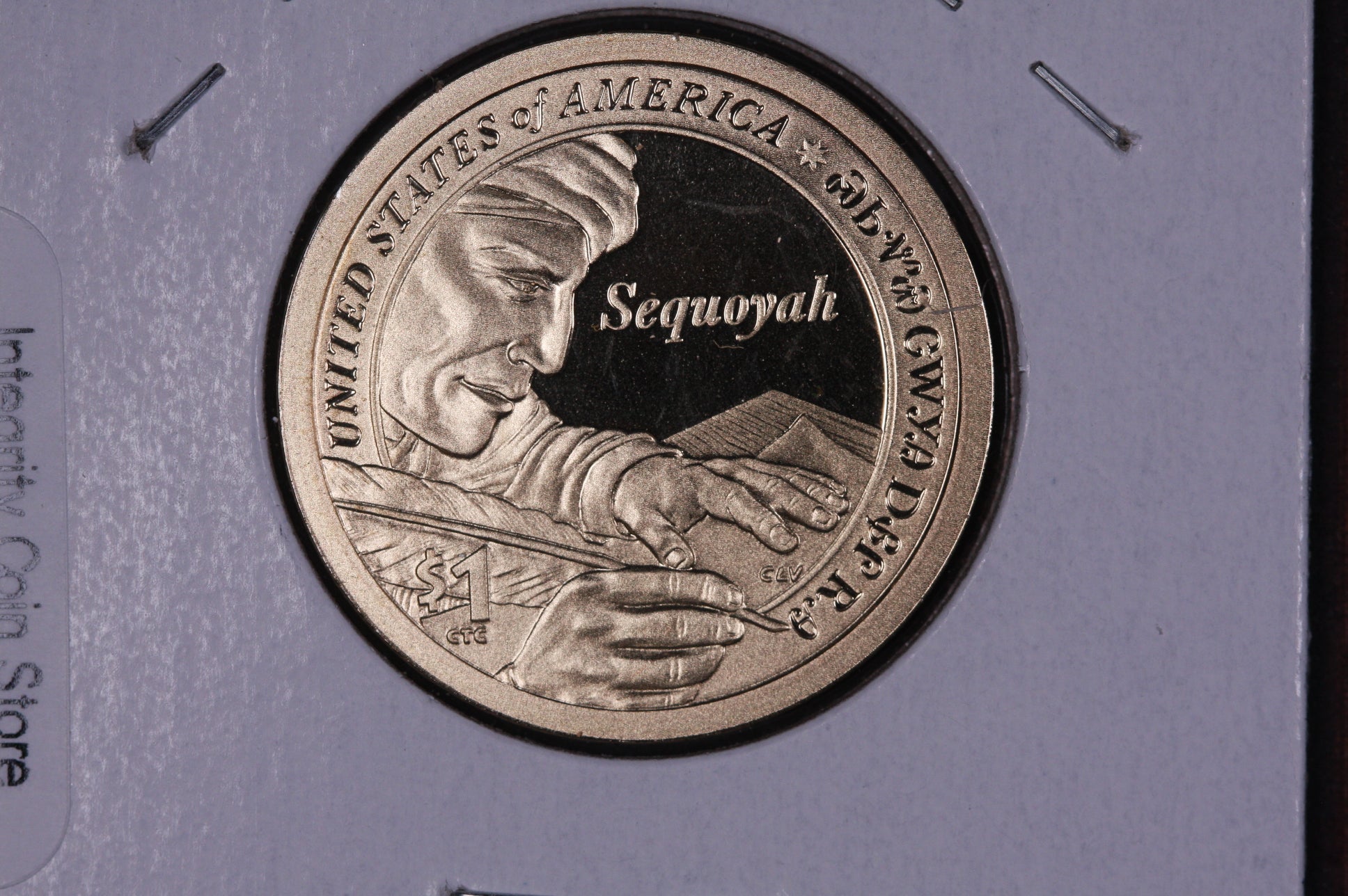 2017-S Native American Dollar. Modern Dollar. Gem UN-Circulated. Store #04065
