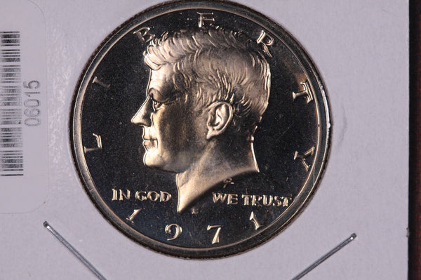 1971-S Kennedy Half Dollar. Modern Half. Gem UN-Circulated. Store #06015