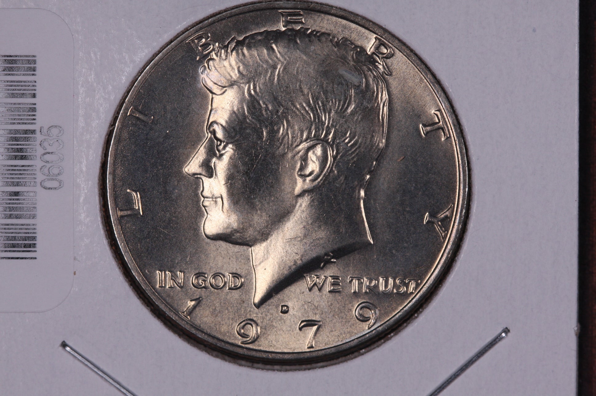 1979-D Kennedy Half Dollar. Modern Half. Gem UN-Circulated. Store #060