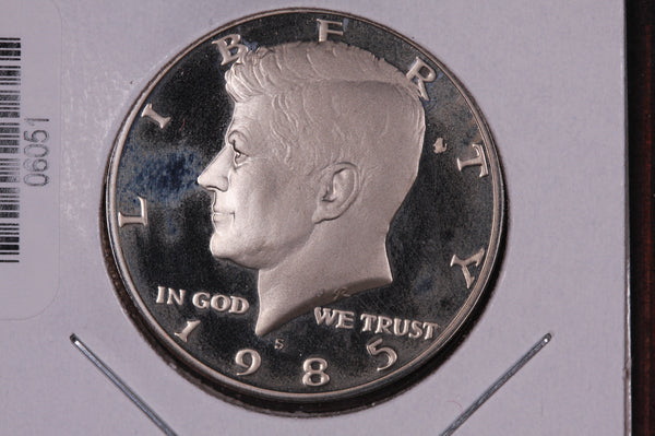 1985-S Kennedy Half Dollar. Modern Half. Gem UN-Circulated. Store #06051