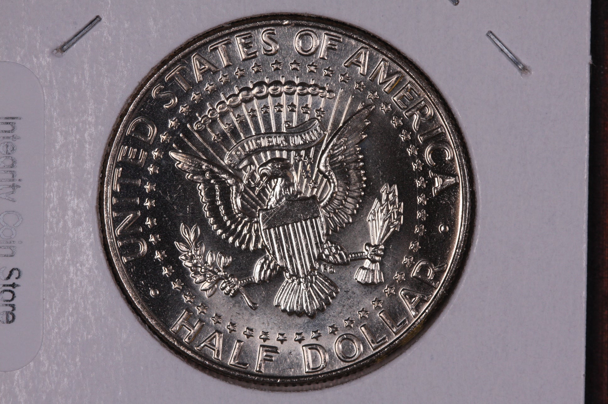 1989-P Kennedy Half Dollar. Modern Half. Gem UN-Circulated. Store #06061