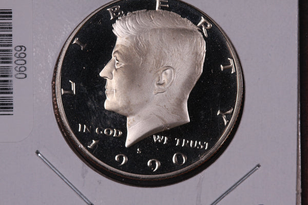 1990-S Kennedy Half Dollar. Modern Half. Gem UN-Circulated. Store #06069