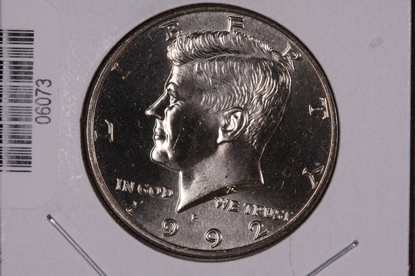 1992-P Kennedy Half Dollar. Modern Half. Gem UN-Circulated. Store #06073