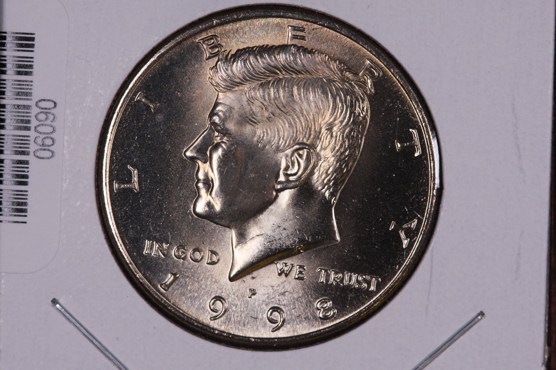 1998-P Kennedy Half Dollar. Modern Half. Gem UN-Circulated. Store #06090