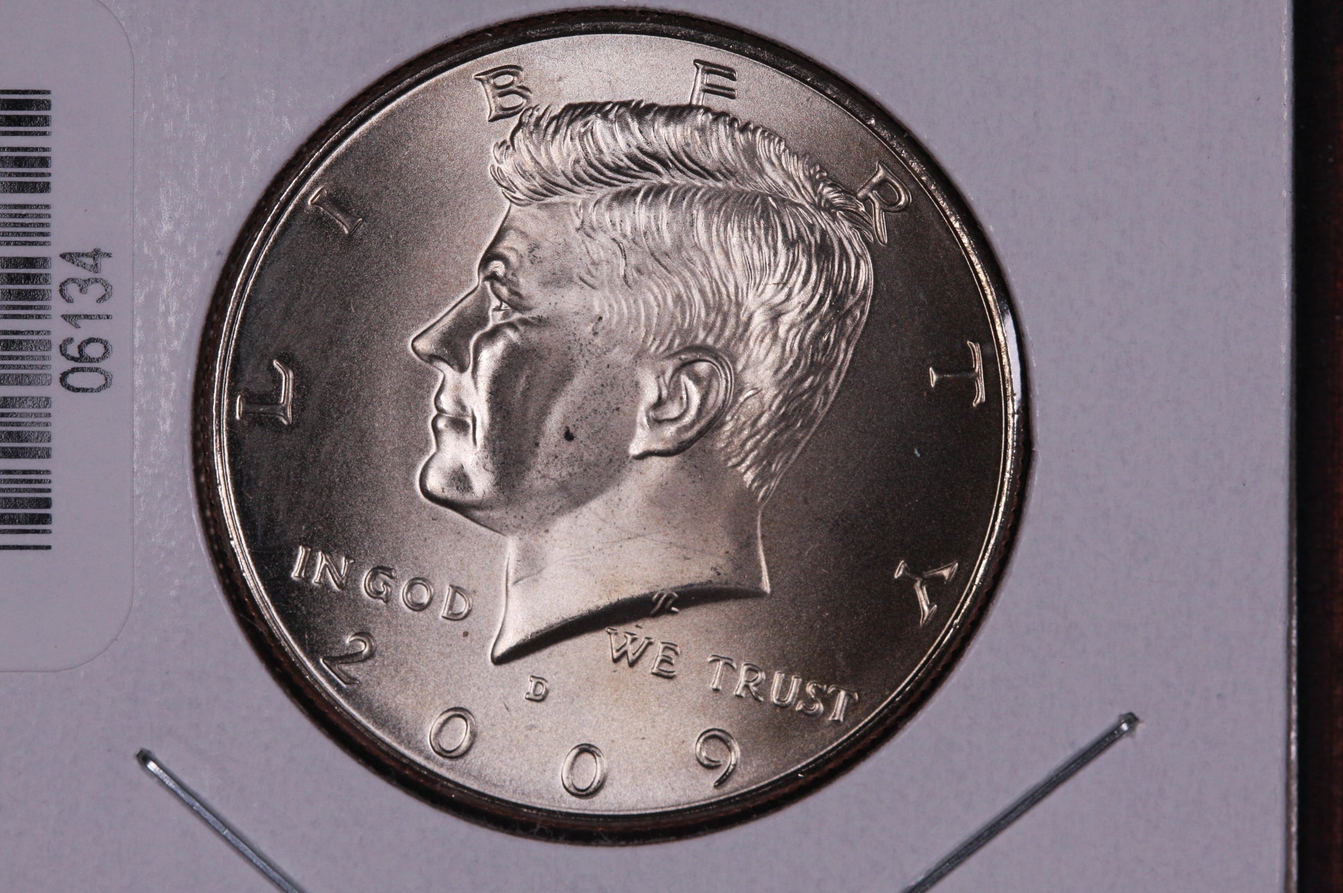 2009-D Kennedy Half Dollar. Modern Half. Gem UN-Circulated. Store #06134
