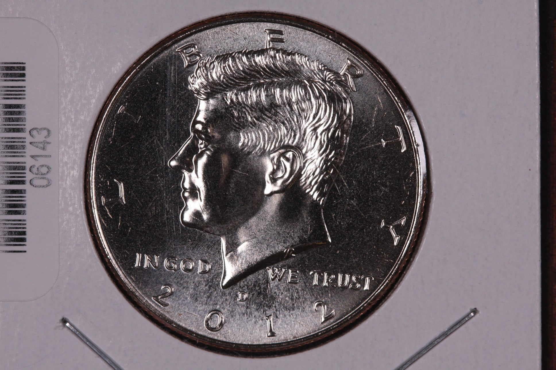2012-D Kennedy Half Dollar. Modern Half. Gem UN-Circulated. Store #06143