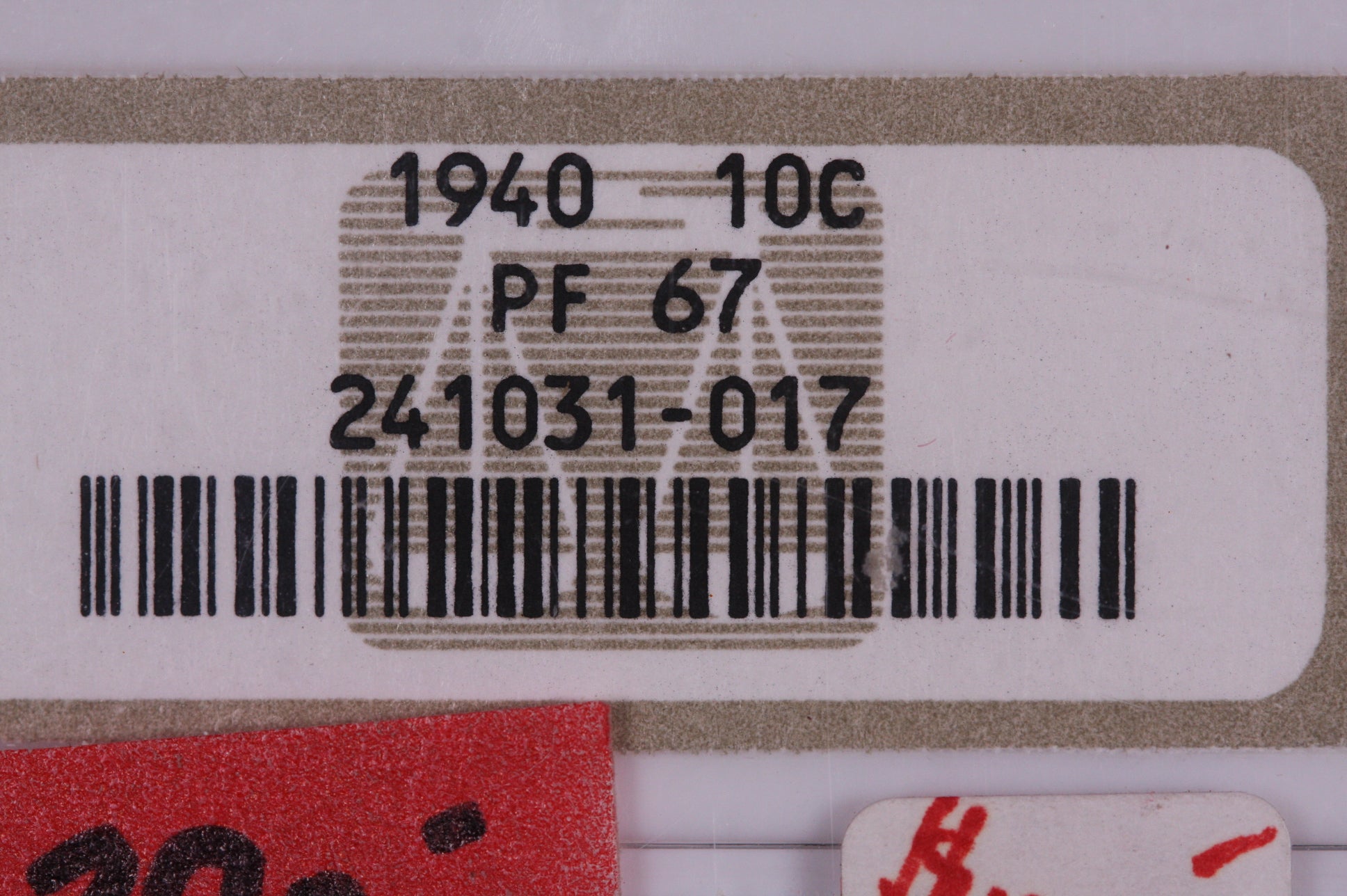 1940 10C Mercury Silver Dime, "PROOF STRIKE", NGC Graded PF-67. Store #06191