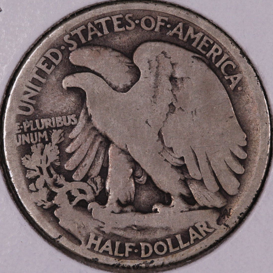 1916-D Walking Liberty Half Dollar, Very Good Circulated Coin, Store #07022