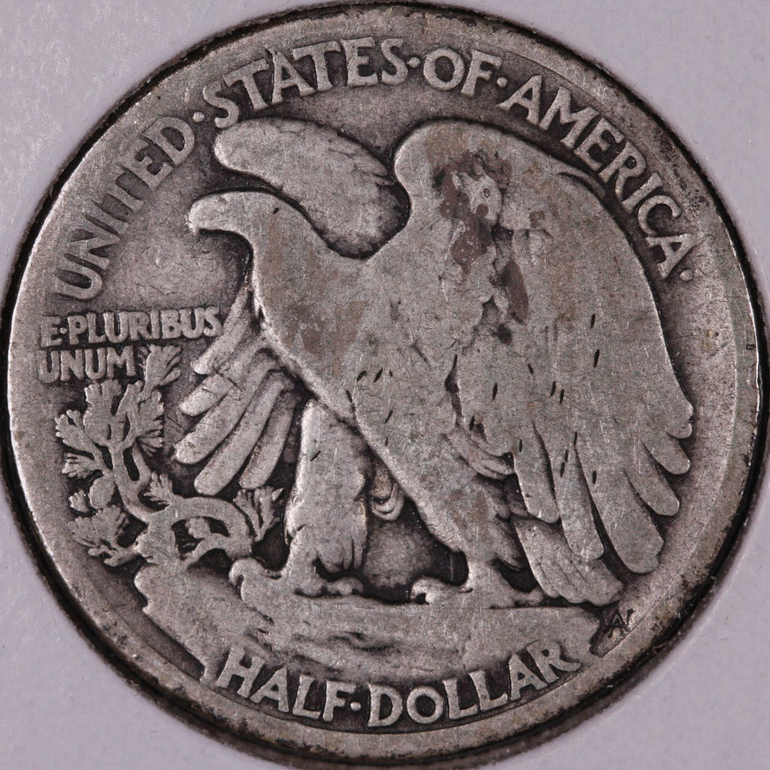 1916-D Walking Liberty Half Dollar, Very Good Circulated Coin, Store #07037