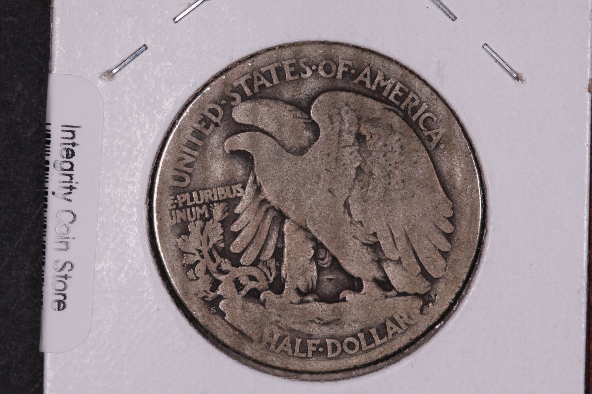1921-S Walking Liberty Half Dollar. Circulated Condition. Store #07172
