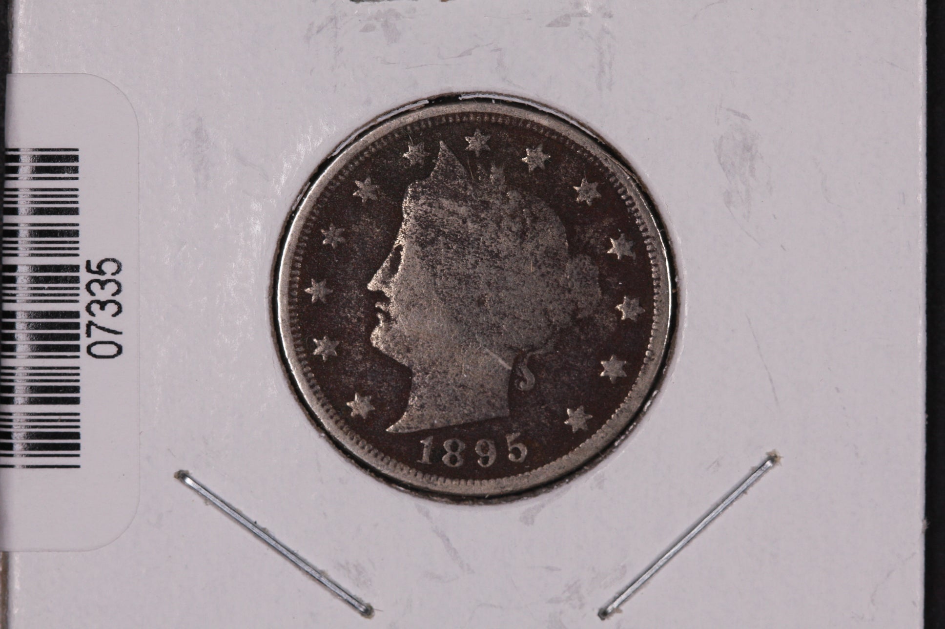 1895 Liberty Nickel, Circulated Collectible Coin. Store #07335
