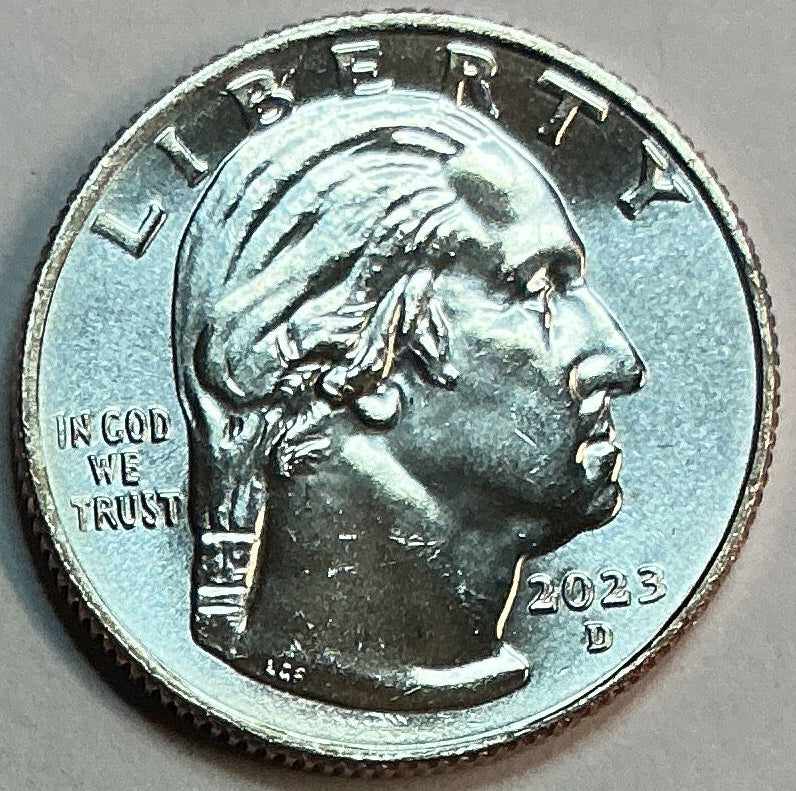 2023-D Edith Kanaka'ole, Washington Quarter, American Women Collection 2022-2025