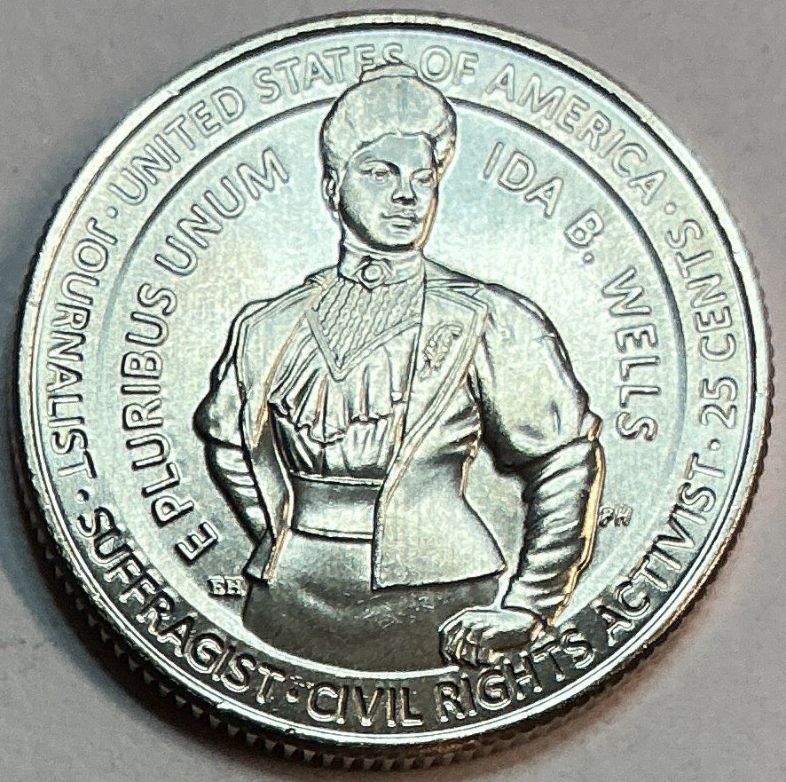 2025-D Ida B. Wells, Washington Quarter, American Women Collection 2022-2025