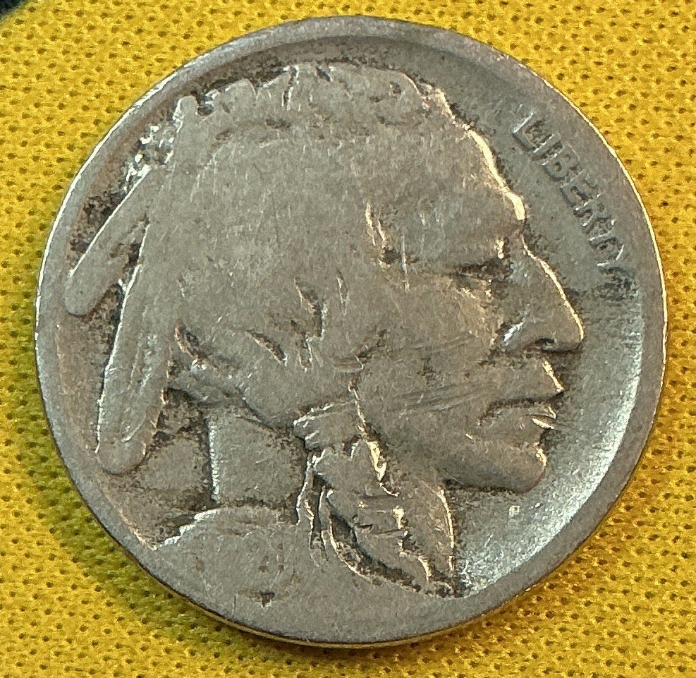 1920-D Buffalo Nickel, Good Circulated Coin, Store #NL1013