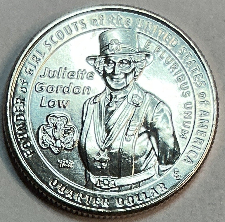 2025-P Juliette Gordon Law, Washington Quarter, American Women Collection 2022-2025