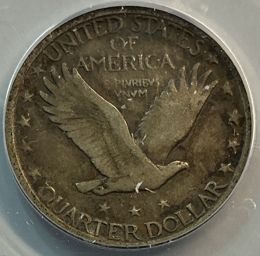 1924-D Standing Liberty Quarter, ANACS F-15, Store #QR1620