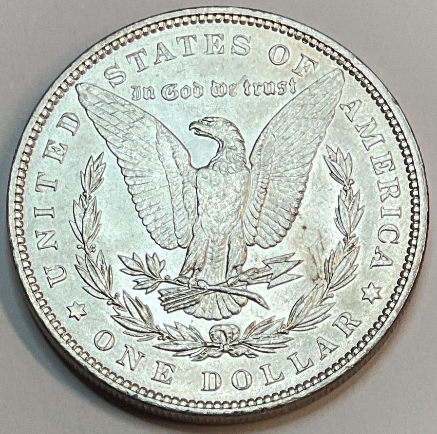 1887 Morgan Dollar, Mint State Circulated Coin, Store #DR0938