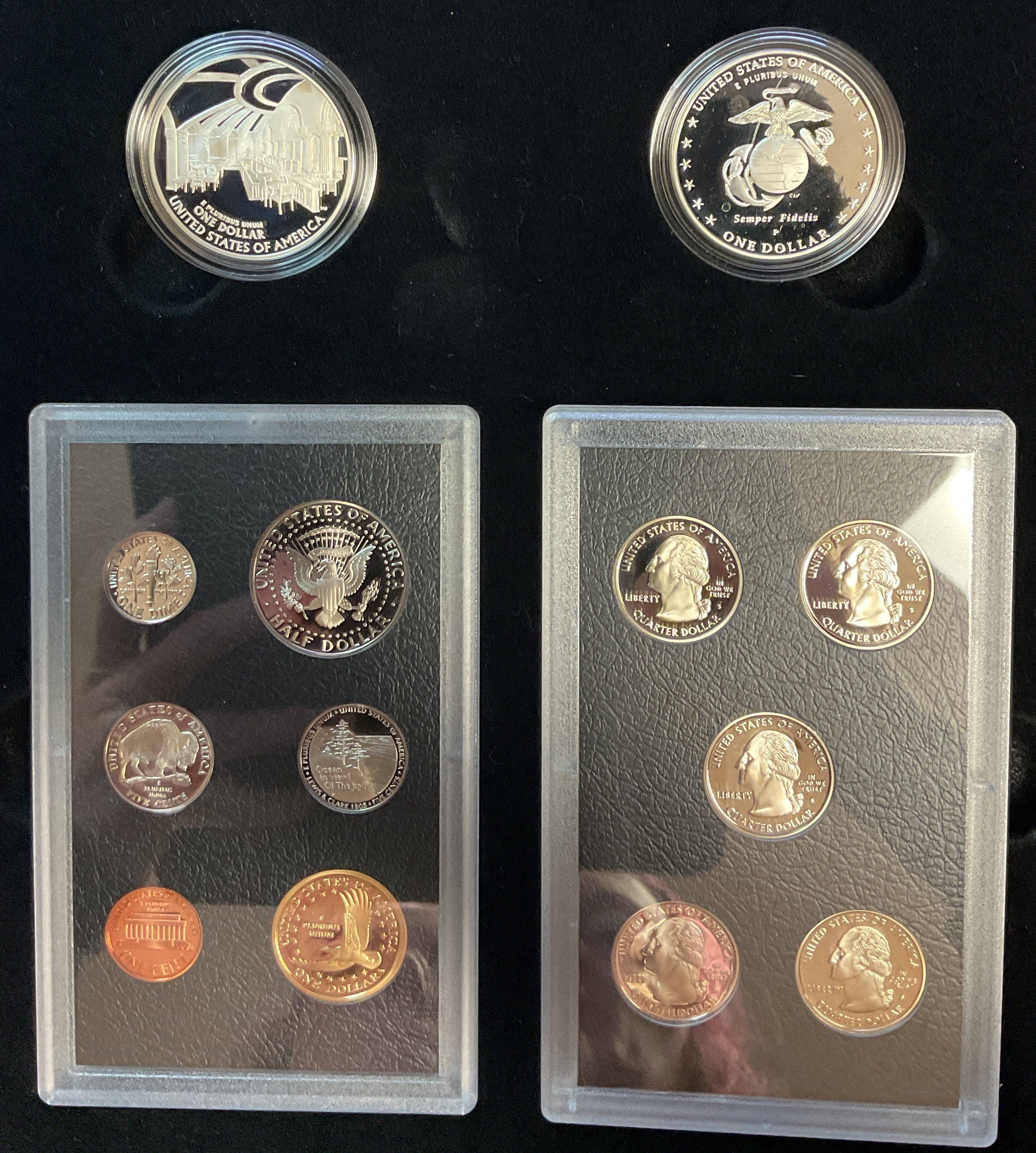 2005 U.S. Mint American Legacy Collection. Uncirculated 13-Coin Proof Set. Store #PT042