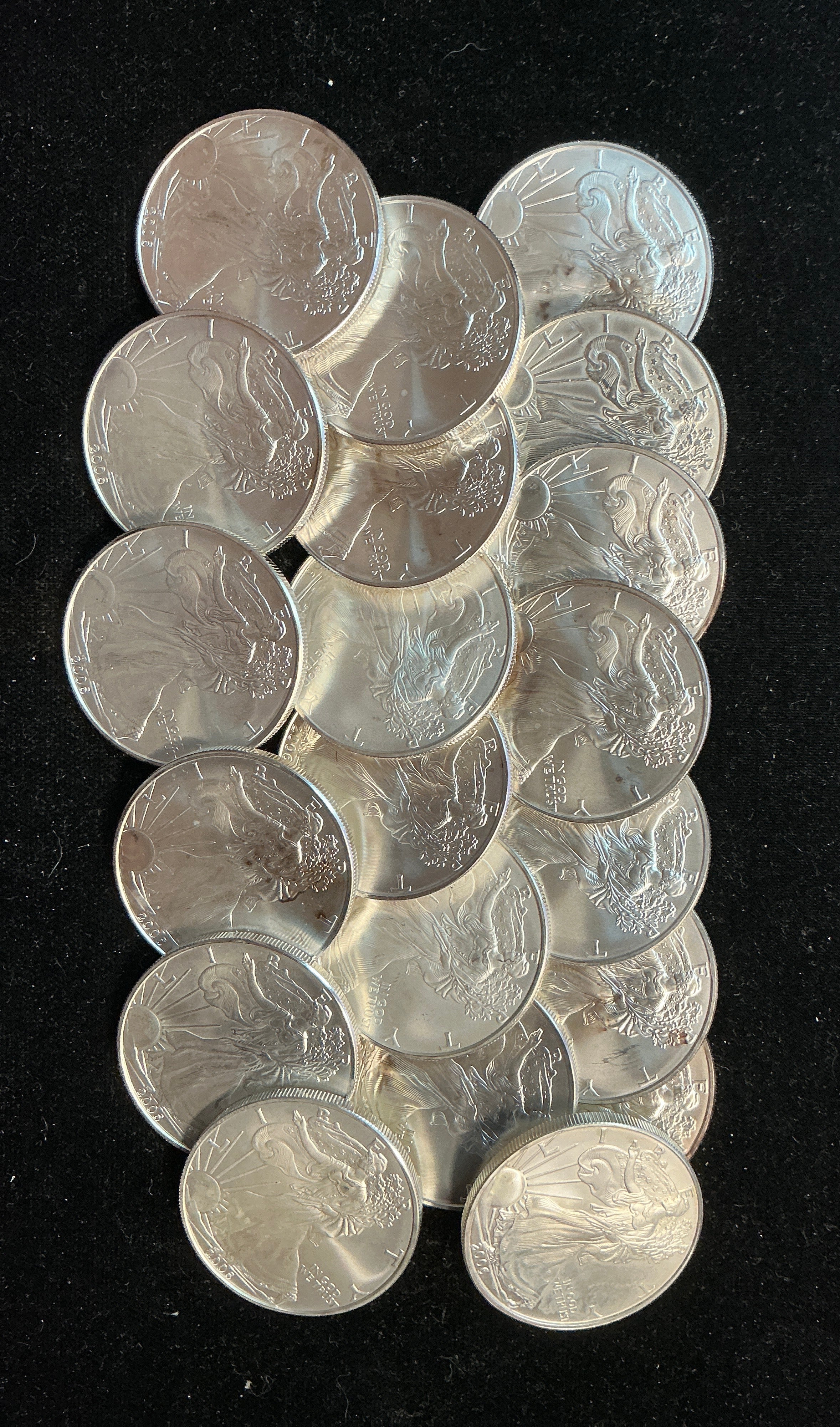 2006 American Silver Eagle Rolls. Store #SR006