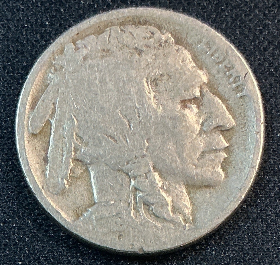 1919-D Buffalo Nickel, Very Good Circulated Coin, Store #NL1005
