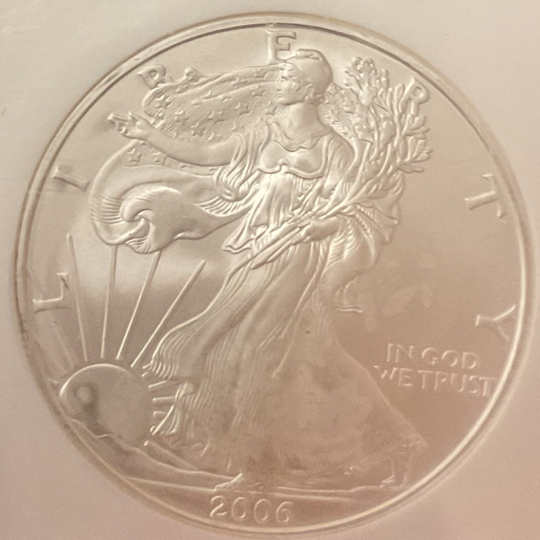 2006 American Silver Eagle, NGC MS-69, Store#AE0397