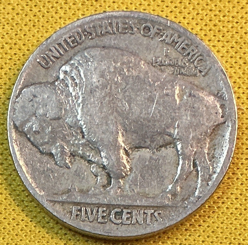 1919 Buffalo Nickel, Very Good Circulated Coin, Store #NL1000